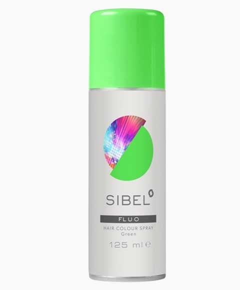 SPRAY COLORATION CHEVEUX VERT FLUO SIBEL 