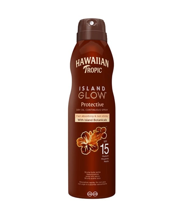 SPRAY D'HUILE SÈCHE PROTECTRICE ISLAND GLOW SPF15 