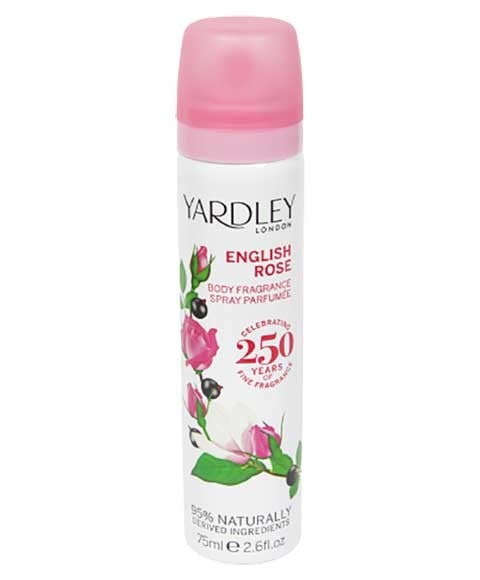 SPRAY PARFUM CORPS À LA ROSE ANGLAISE