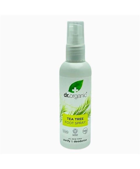 SPRAY POUR LES PIEDS À L'ARBRE À THÉ BIOLOGIQUE BIOACTIVE SKINCARE 