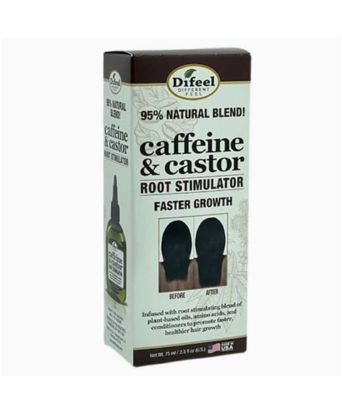STIMULATEUR DE CAFÉINE ET DE RACINE DE RICIN DIFEEL CROISSANCE PLUS RAPIDE