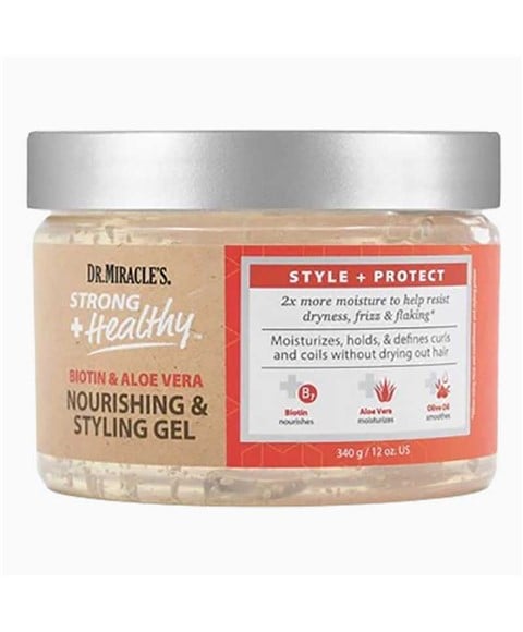 STRONG PLUS Healthy BIOTINE ET ALOE VERA NOURRISSANT ET ST