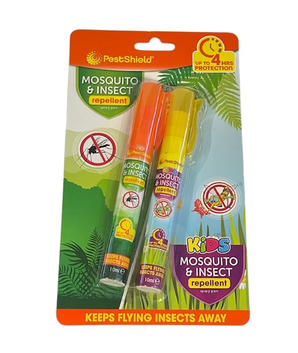 STYLO PULVÉRISATEUR ANTI-MOUSTIQUES ET INSECTES PESTSHIELD POUR ENFANTS 