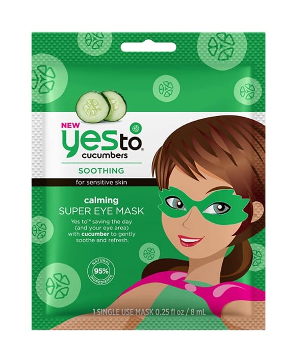 SUPER MASQUE POUR LES YEUX APAISANT ET CALMANT AU CONCOMBRE 