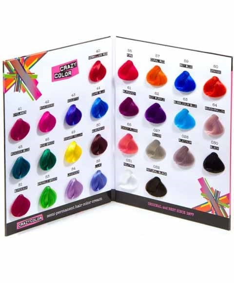 TABLEAU DE NUANCES DE COULEURS RENBOW CRAZY