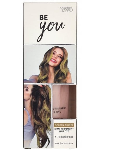 Teinture capillaire semi-permanente BE YOU BLONDE DORÉ