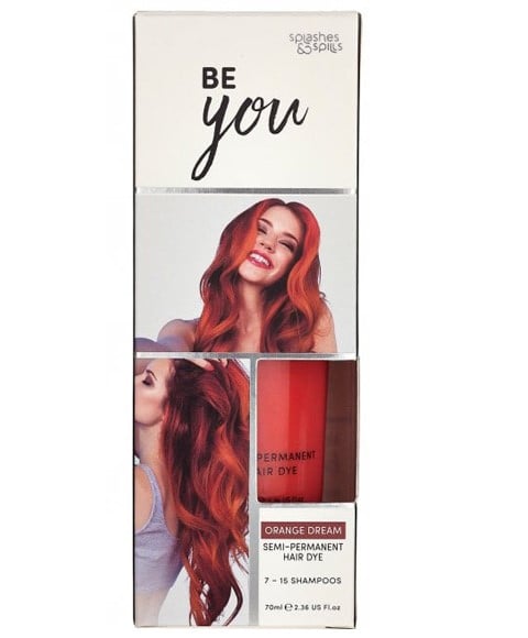 Teinture capillaire semi-permanente BE YOU ORANGE DREAM 