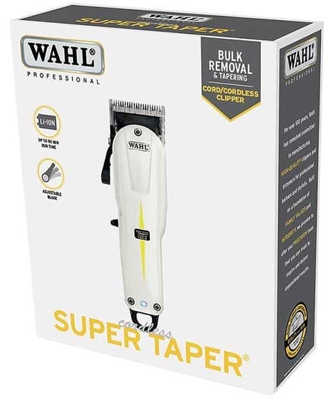TONDEUSE SUPER TAPER SANS FIL PROFESSIONNELLE WAHL 