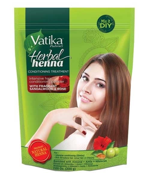 TRAITEMENT conditionnant au henné aux herbes VATIKA NATURALS avec S