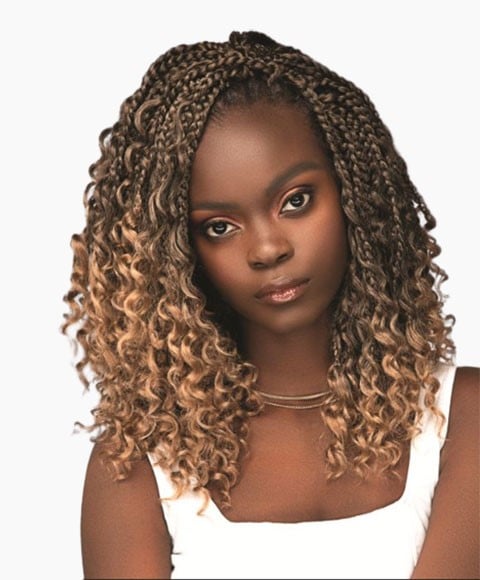 Tresse de boîte de bermuda pré-bouclée URBAN SYN 