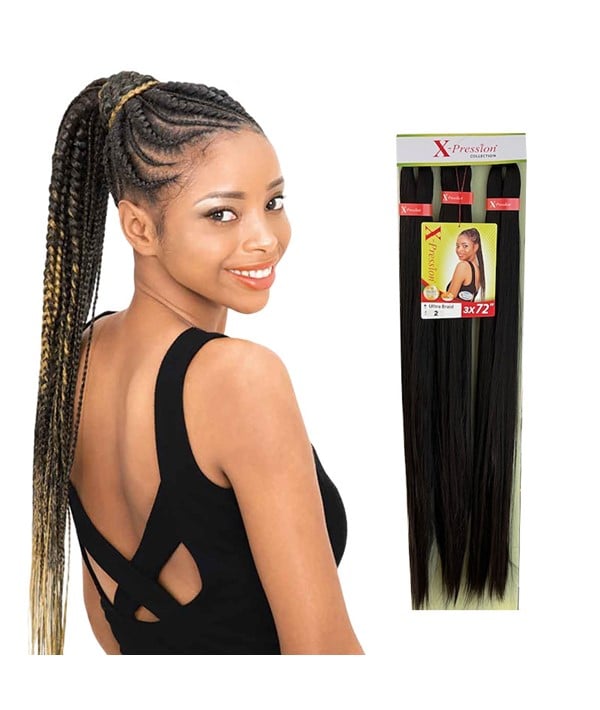 TRESSE ULTRA SYNTHÉTIQUE PRÉ-ÉTIRÉE X PRESSION 3X 