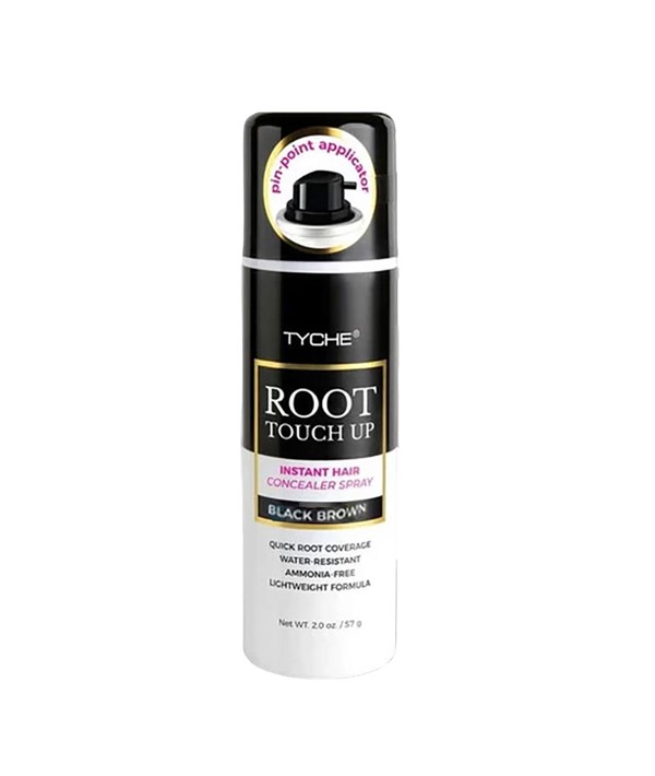 TYCHE ROOT RETOUCH UP HLTU05 NOIR BRUN 