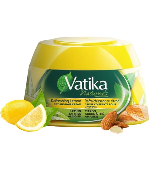 VATIKA NATURALS CREME COIFFANTE À L'ARBRE À THÉ AU CITRON ET AUX AMANDES