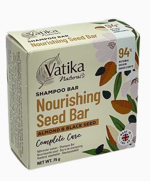 VATIKA NATURALS SHAMPOOING NOURRISSANT AUX AMANDES ET AUX GRAINES NOIRES B