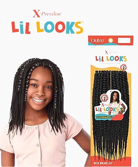 X PRESSION SYN LIL LOOKS BOX BRAID 
