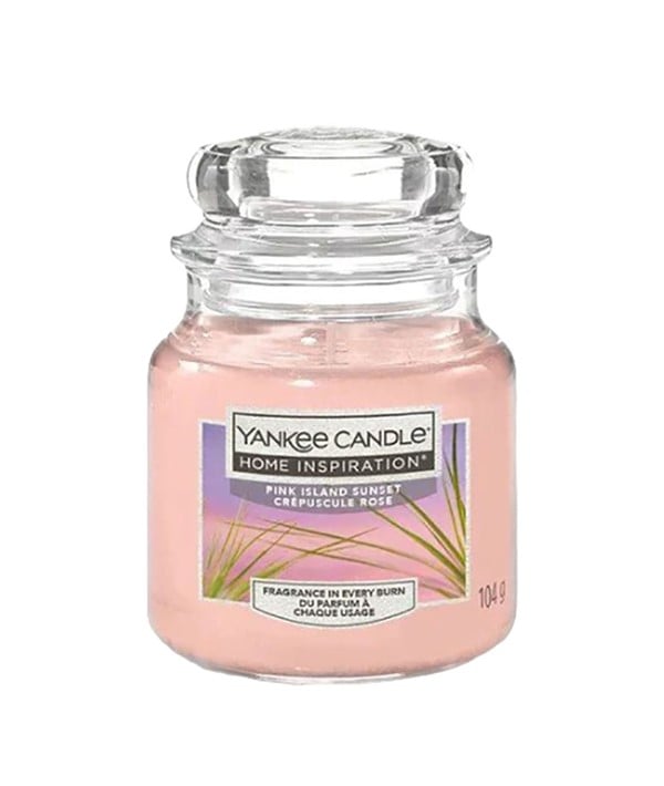 YANKEE CANDLE HOME INSPIRATION COUCHER DE SOLEIL DE L'ÎLE ROSE 